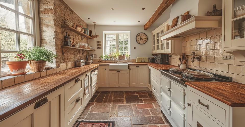 Transforming a Rustic Farmhouse Kitchen