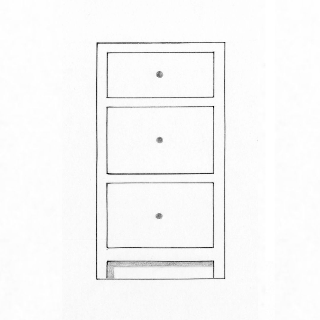 Drawer Cabinet, 470mm — Pymm Kitchens catalogue