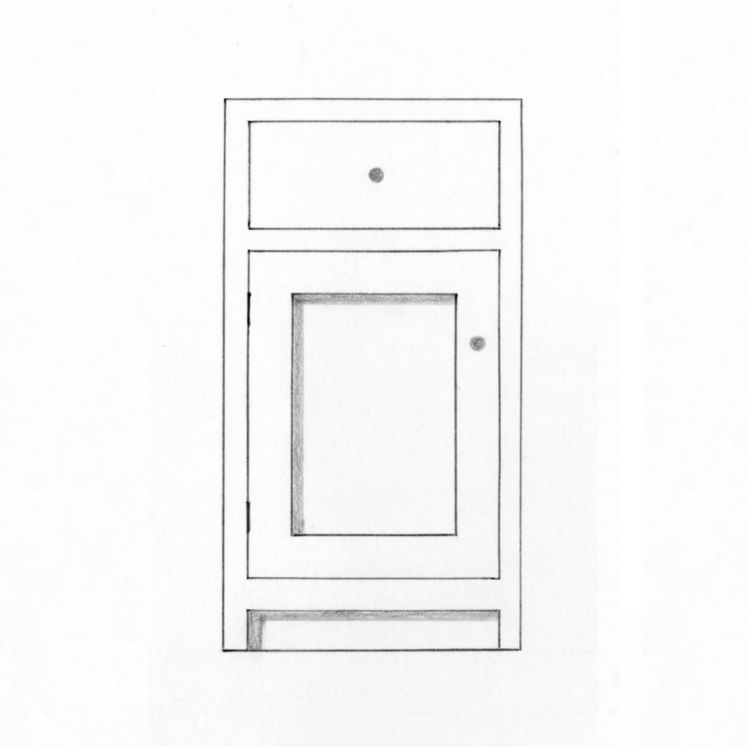 Drawer & Door Cabinet, 470mm — Pymm Kitchens catalogue