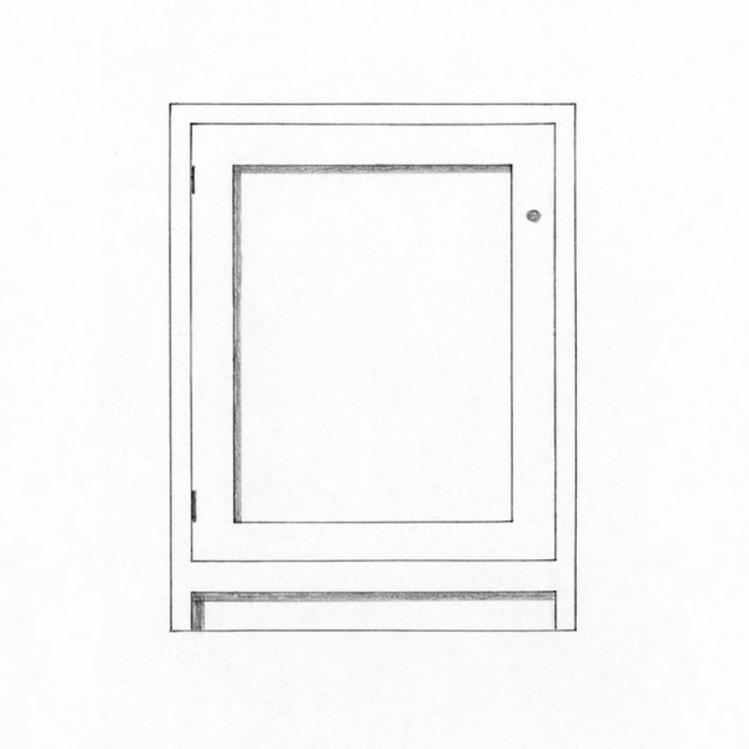 Single Door Cabinet, 670mm — Pymm Kitchens catalogue