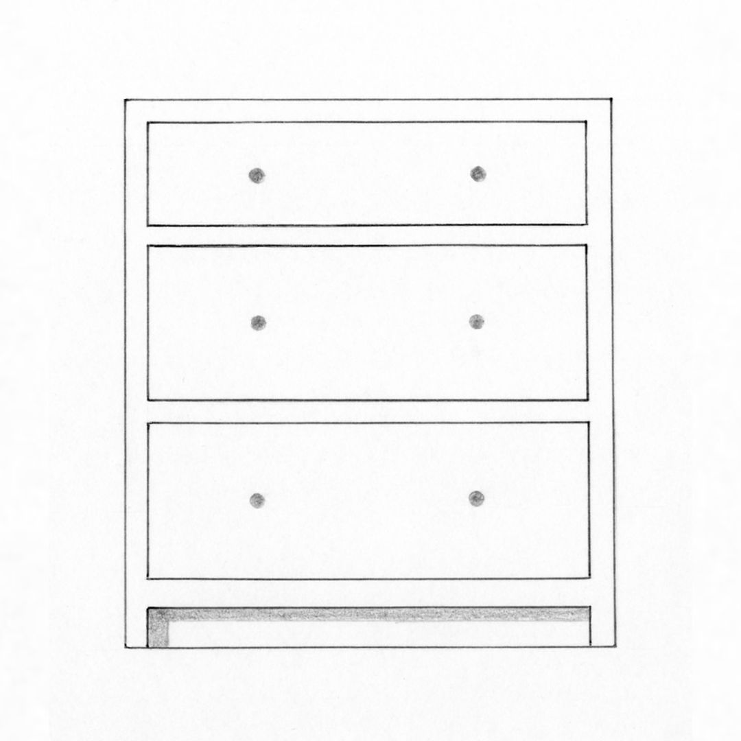Drawer Cabinet, 770mm — Pymm Kitchens catalogue