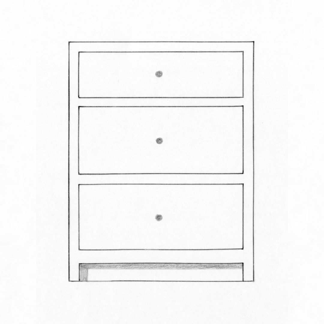 Drawer Cabinet, 670mm — Pymm Kitchens catalogue