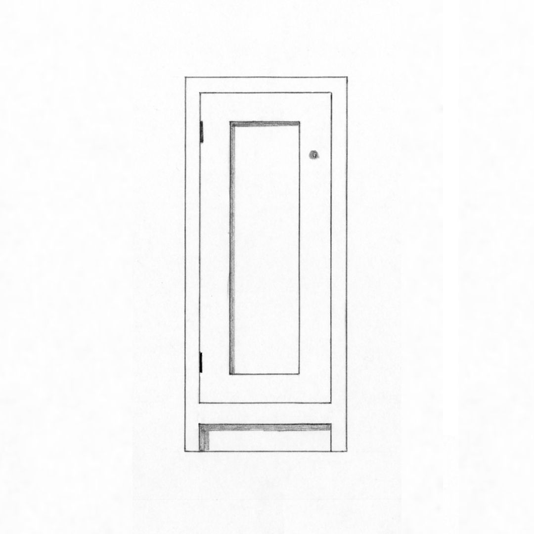 Single Door Cabinet, 370mm — Pymm Kitchens catalogue