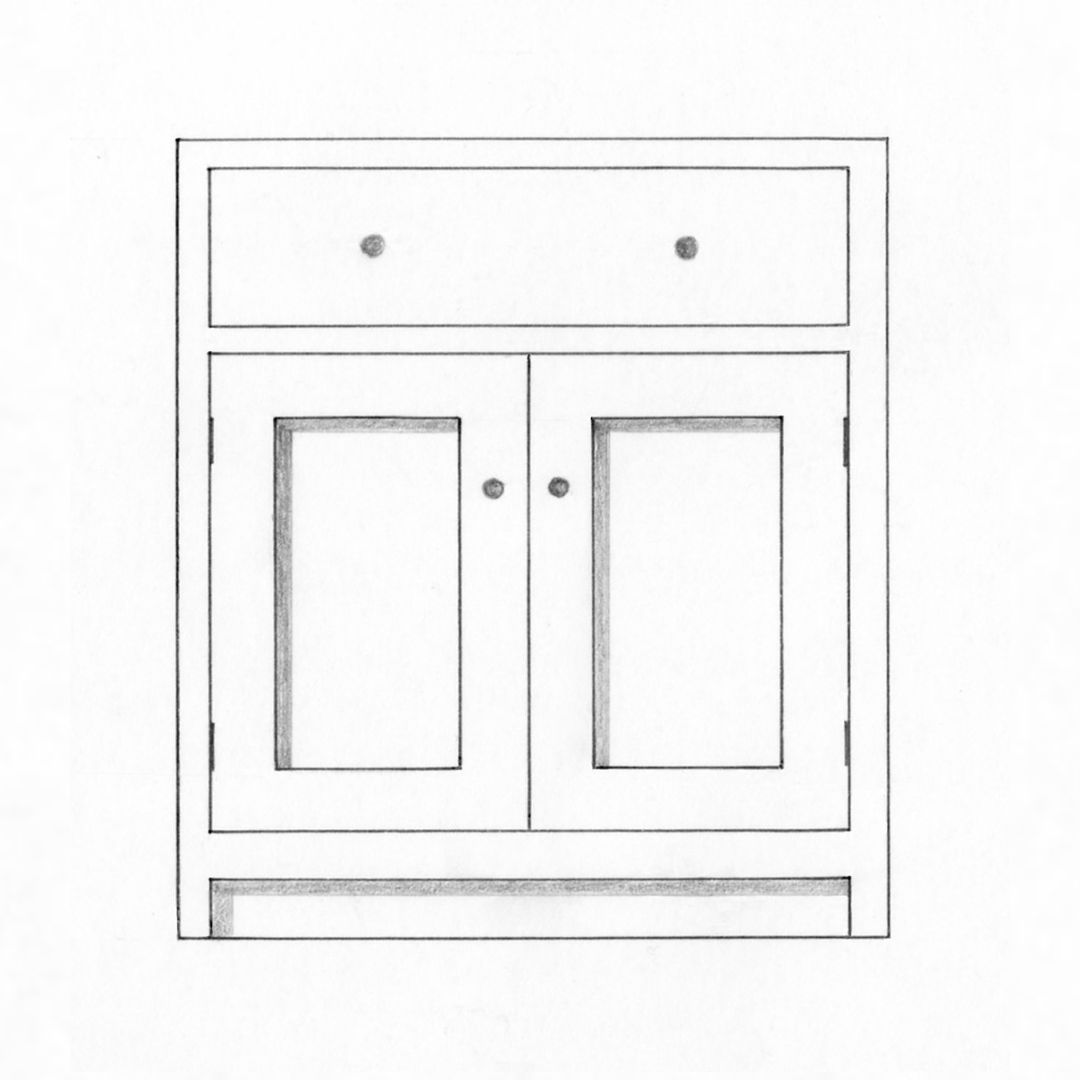 Drawer & Door Cabinet, 770mm — Pymm Kitchens catalogue