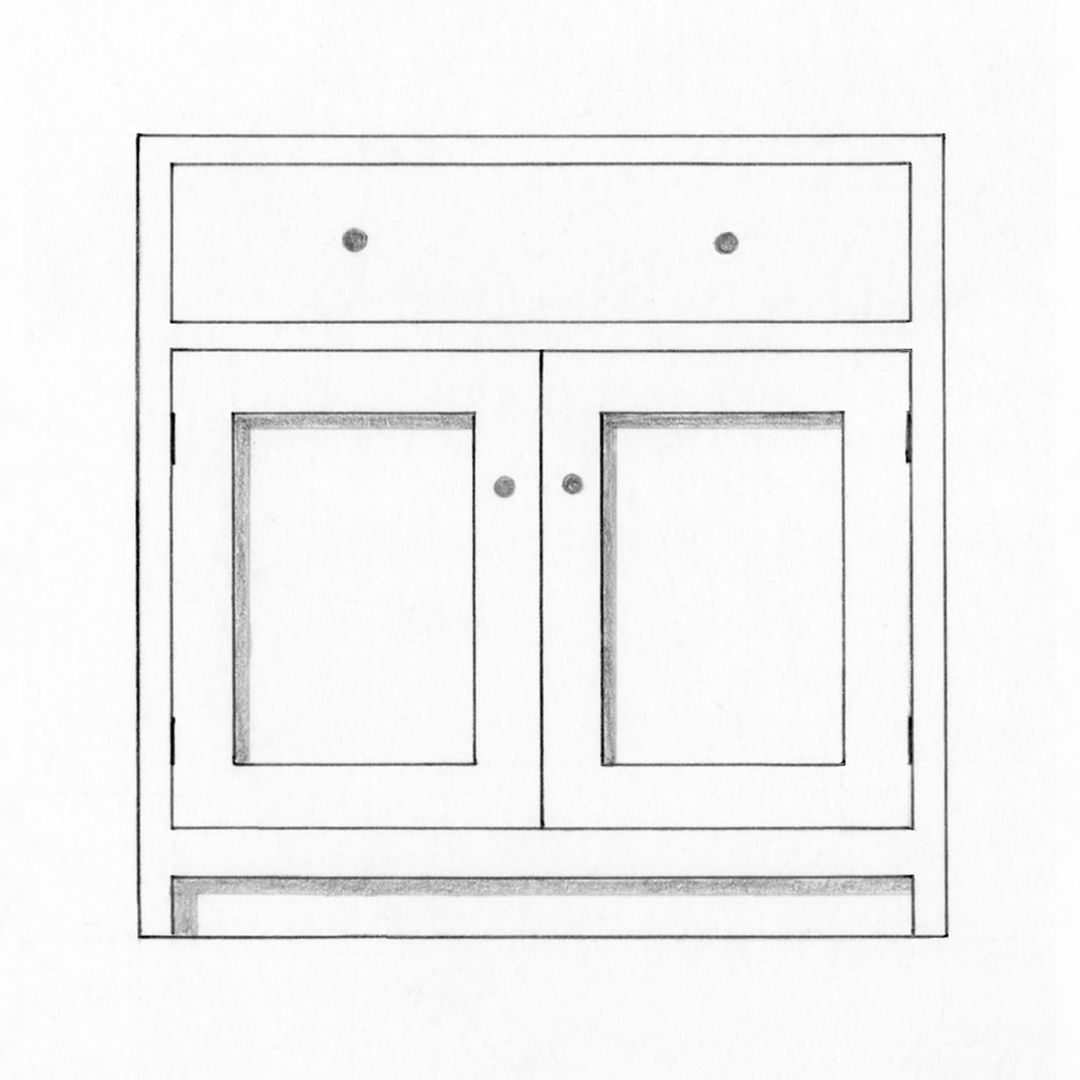 Drawer & Door Cabinet, 870mm — Pymm Kitchens catalogue
