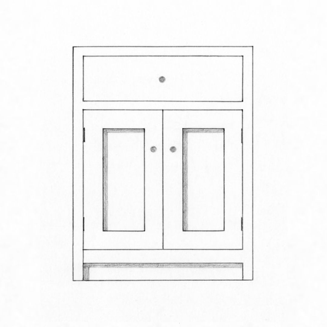 Drawer & Door Cabinet, 670mm — Pymm Kitchens catalogue