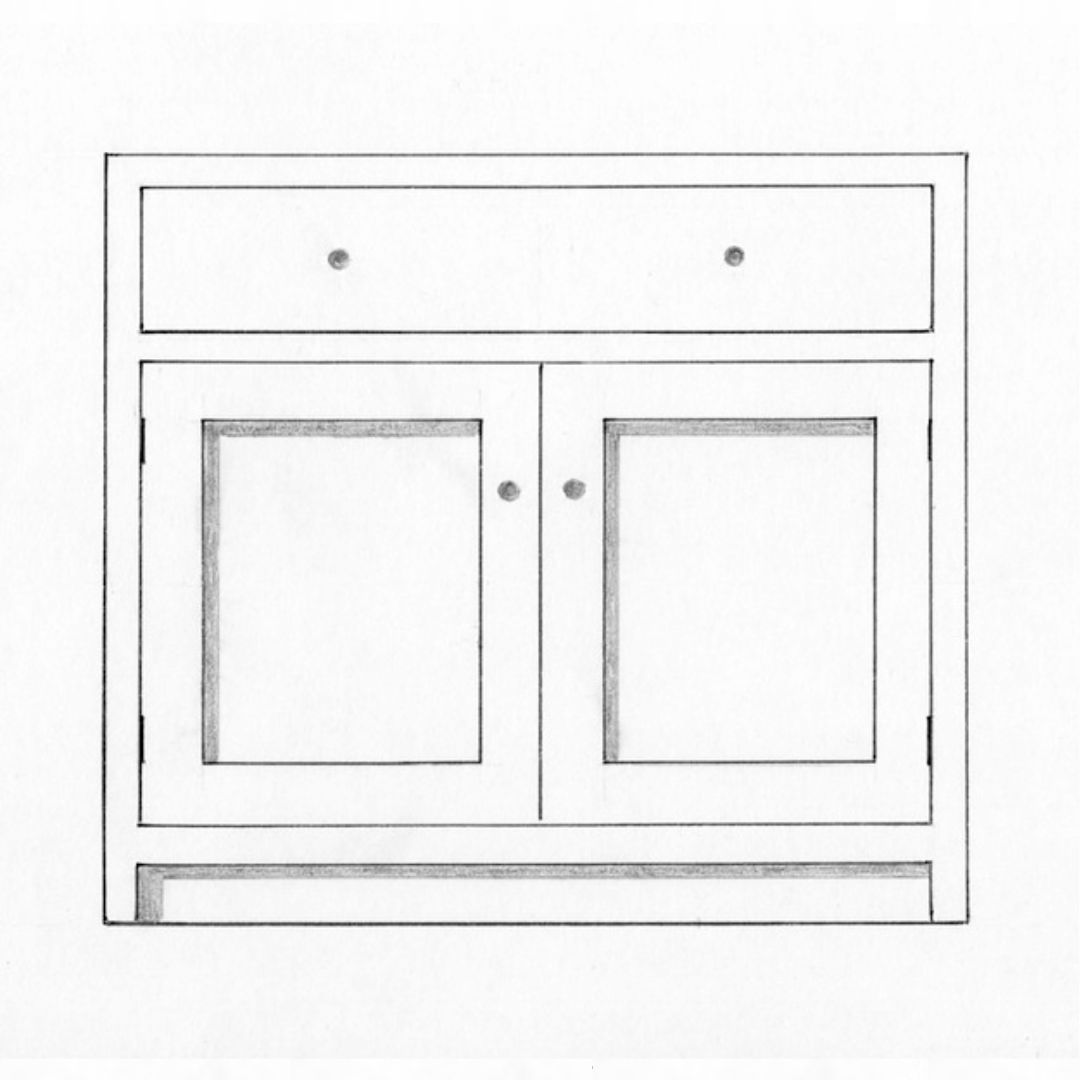 Drawer & Door Cabinet, 970mm — Pymm Kitchens catalogue