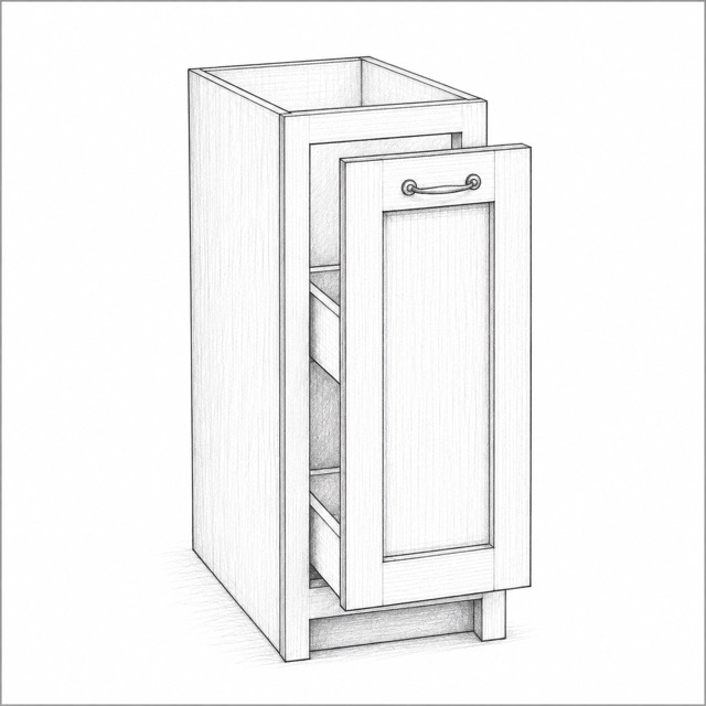 Pull-Out Larder, Made to measure — Pymm Kitchens catalogue