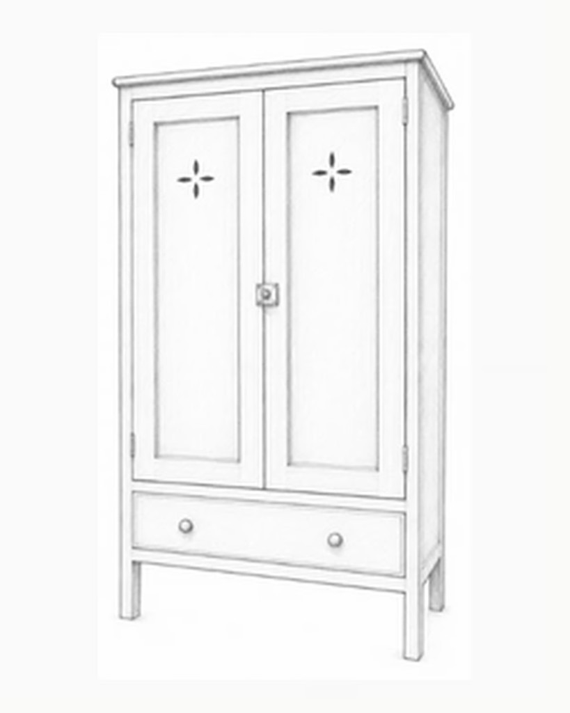 Free Standing Pantry Cupboard, Made to measure — Pymm Kitchens catalogue