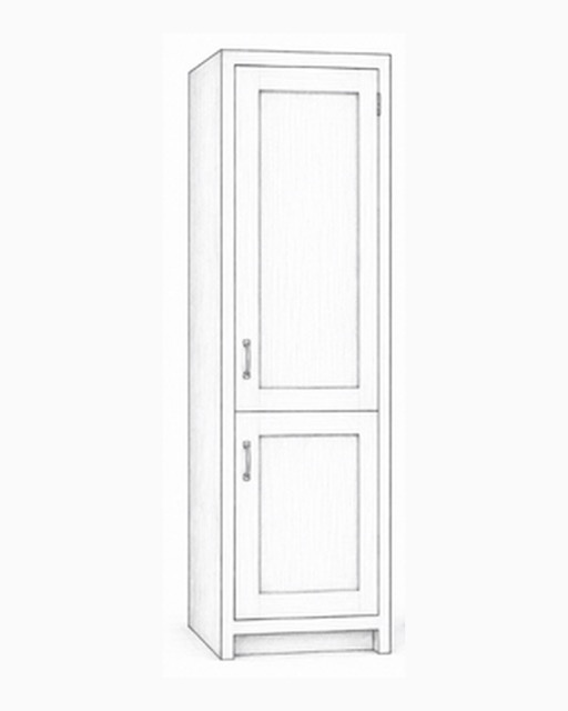 Integrated Fridge, Freezer, Fridge & Freezer, Made to measure — Pymm Kitchens catalogue